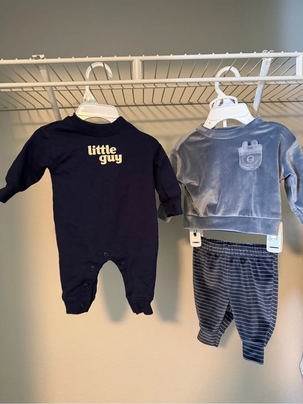 Carter's Blue Newborn Bodysuit